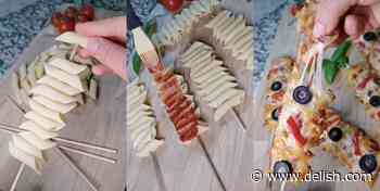 People Are Making Pasta Skewers On TikTok, And They're Loaded With Cheese - Delish.com