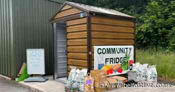 Carrickfergus Community Fridge reducing food waste while creating "a real buzz" in area - Belfast Live