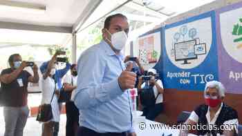 Consulta Popular: Cuauhtémoc Blanco participa y emite su voto en Cuernavaca - sdpnoticias