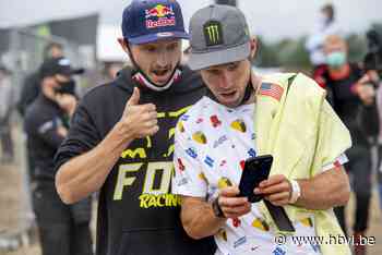 Mark Cavendish onder de indruk van motorcrossers in Lommel - Het Belang van Limburg