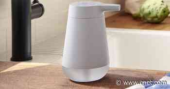 Amazon's smart soap dispenser has a timer to ensure a 20-second hand wash     - CNET