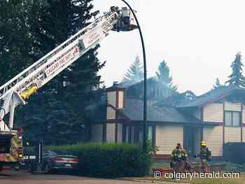 Two homes destroyed and families displaced by fire in Calgary community of Woodbine - Calgary Herald
