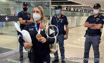 Maria Centracchio atterrata a Fiumicino: "Questa medaglia è anche per i molisani" - quotidianomolise.com - Il Quotidiano del Molse