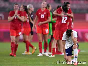 Scott Stinson: Canada basks in 'a little revenge' after Olympic semi-final win over U.S. soccer rivals - National Post