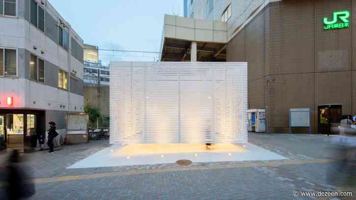 Kashiwa Sato creates "pure white toilet" in Tokyo
