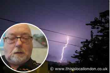 Thornton Heath man's lightning strike near miss
