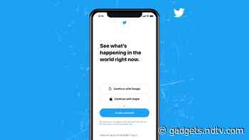 Twitter Now Lets Users Log In/ Sign Up via Google Account, Apple ID