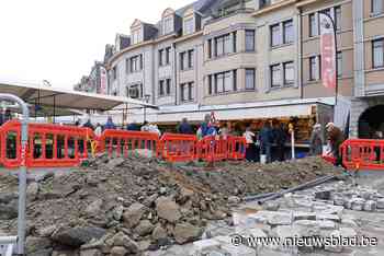 Werken aan binnenplein Markt zijn gestart
