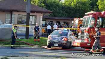 Man dies of injuries after fire in Toronto motel room - CP24 Toronto's Breaking News