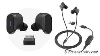 Logitech Zone True Wireless, Zone Wired Earbuds Launched Targeting Video Conferencing