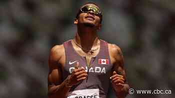 Andre De Grasse sets Canadian record, will run for Olympic gold in men's 200m final