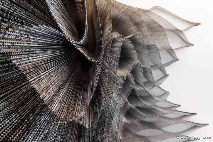 Kengo Kuma designs sculptural metal-mesh curtain for Gaudí's Casa Batlló