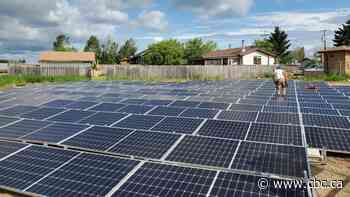 Ile-a-la-Crosse students install solar infrastructure for school greenhouse - CBC.ca