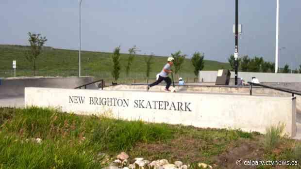 Calgary police hate crimes unit investigating southeast skateboard park graffiti