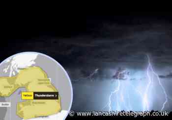 14-hour weather warning in place as thunderstorm set to hit Lancashire