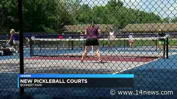 Park in Jasper gets new pickleball courts - 14 News WFIE Evansville