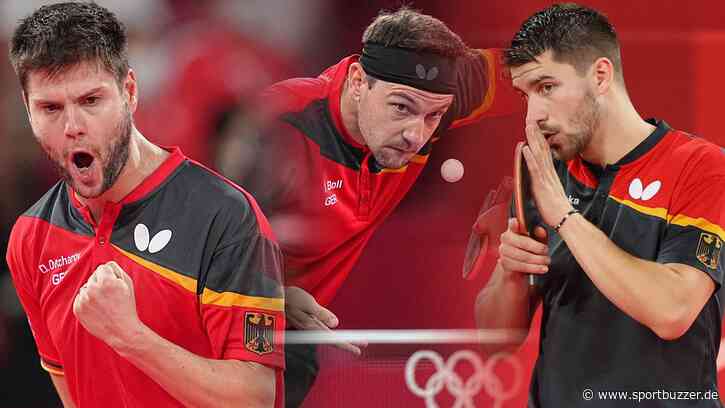 Ovtcharov, Boll und Franziska jubeln: Deutsches Tischtennis-Team im Olympia-Halbfinale - Sportbuzzer