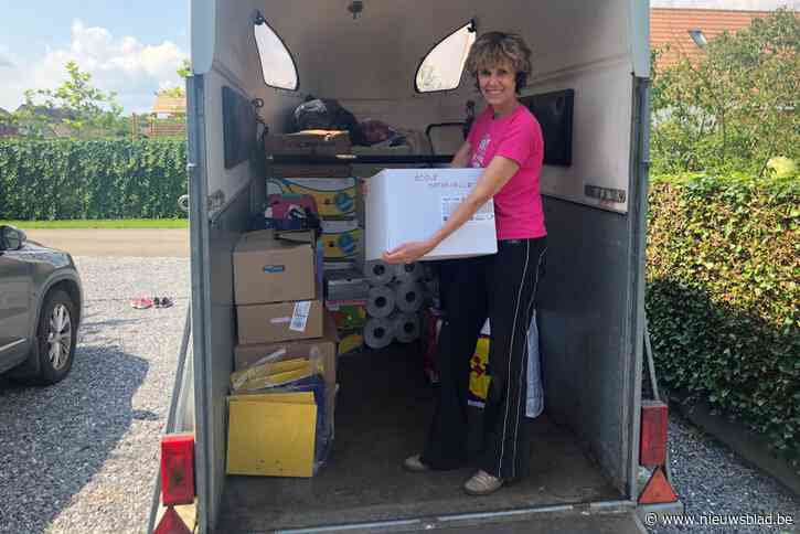 Juf Elsje zamelt spullen in voor school die door watersnood getroffen werd: “Ze moeten alles opnieuw opbouwen”
