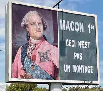 Après Macron grimé en Hitler, l'afficheur varois persiste et signe en caricaturant de nouveau le chef de l'Etat