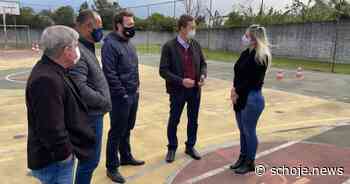 Weber visita escolas estaduais em Imbituba | SC Hoje News - SC Hoje News