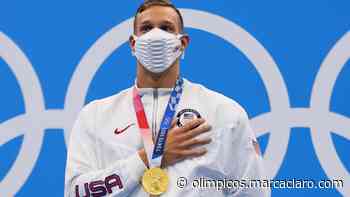 Caeleb Dressel se proclama campeón en los 50m libres e impone récord olímpico - Marca Claro - Juegos Olímpicos Tokyo 2020 - MARCA Claro México