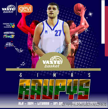 La Vasto Basket parla lituano: ufficiale l'arrivo dell'ala forte Simas Raupys - Serie C Gold - Basketmarche.it