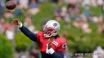Best of Tuesday at NFL training camps: Cam Newton and Derek Carr shine