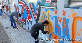 Graffiti-Workshop Kutscherhaus Verein Neunkirchen - Saarbrücker Zeitung