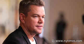 After Uproar, Matt Damon Tries to Clarify Comments on Anti-Gay Slur