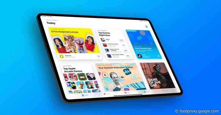 App Store Events begin appearing on iPadOS 15, starting with TikTok
