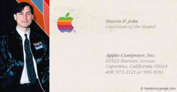 Steve Jobs’ personal bomber jacket, vintage business card, and more up for auction
