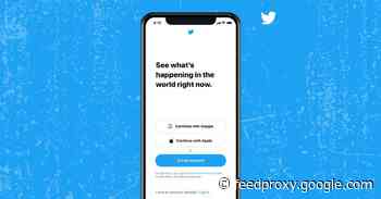 Twitter for iOS officially gains support for Sign in with Apple