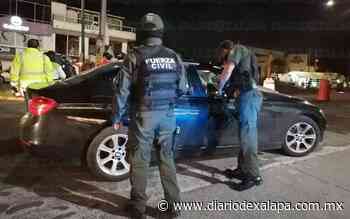 13 conductores reprueban examen de alcoholimetría, en Xalapa - Diario de Xalapa
