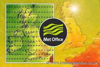 Met Office weather forecast for London suggests heatwave in August