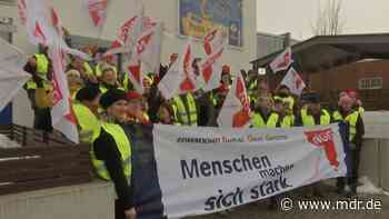 24-Stunden-Streik bei Teigwaren Riesa - MDR
