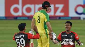 Bangladesh beat Australia for first time in Twenty20 cricket
