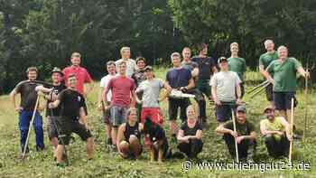 Traunstein: Studierende der Landwirtschaftsschule Traunstein auf der Huberalm - chiemgau24.de