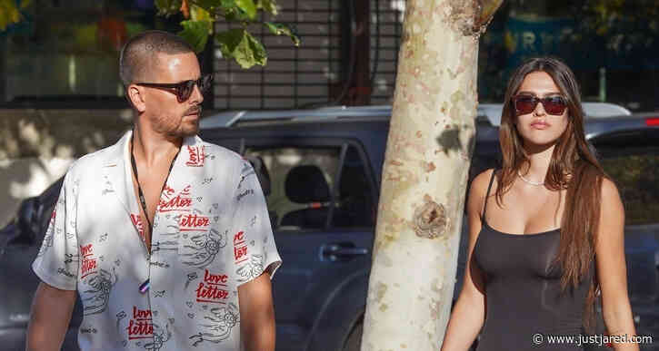 Scott Disick & Girlfriend Amelia Hamlin Step Out for Lunch in Malibu
