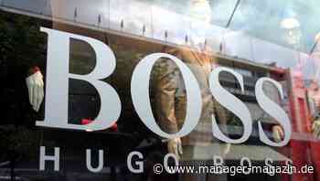 Hugo-Boss-Chef verspricht starkes Wachstum schon in diesem Jahr