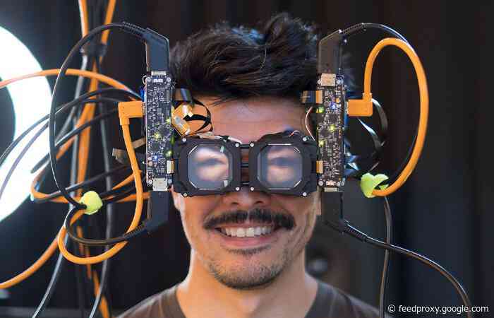 VR headset reverse passthrough demonstrated by Facebook researchers