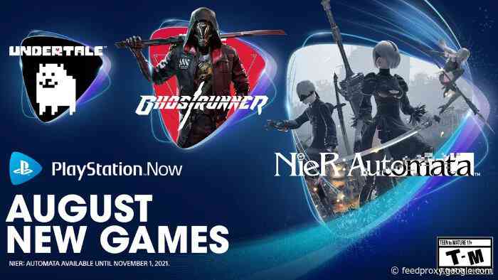 Free PlayStation Now games for August 2021