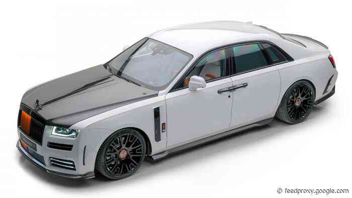 Mansory Ghost is a thoroughly revised Rolls-Royce Ghost V12