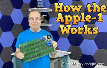 Building an Apple 1 computer from scratch