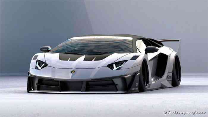 Liberty Walk reveals an awesome Aventador body kit