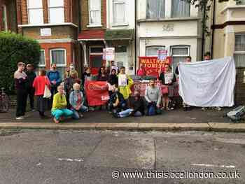 Unions protest as Waltham Forest Council asks mum to move