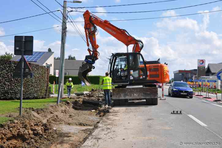 Werken verkeerslichten Binkom gestart