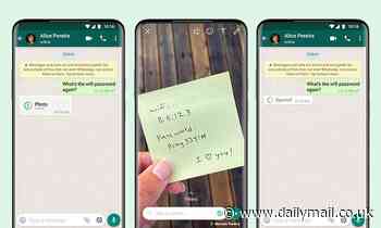 WhatsApp launches 'View Once' photos and videos that DISAPPEAR from the chat