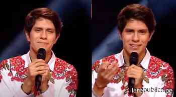 La voz Perú: Sebastián Tello se quiebra tras ser eliminado por Guillermo Dávila - La República Perú