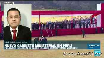 5 minutos con... - José Tello: “Muchos en Perú ven como una provocación la elección de Guido Bellido” - FRANCE 24