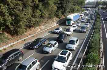Un accident provoque de forts ralentissements à l'ouest de Nice